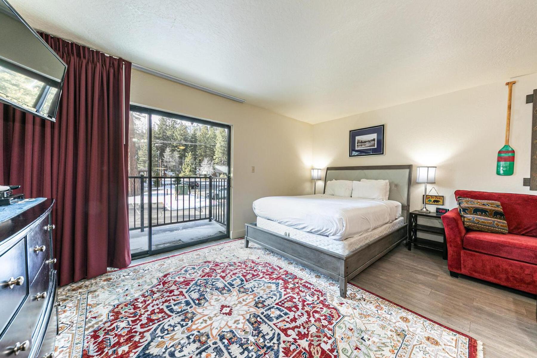 Charming Queen Studio Deluxe W/Balcony #233 At Donner Lake Village Truckee Exterior foto